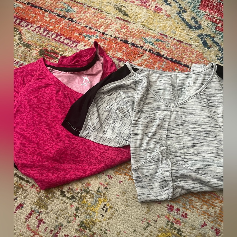 Lane Bryant/Game Time workout tshirts (2)
